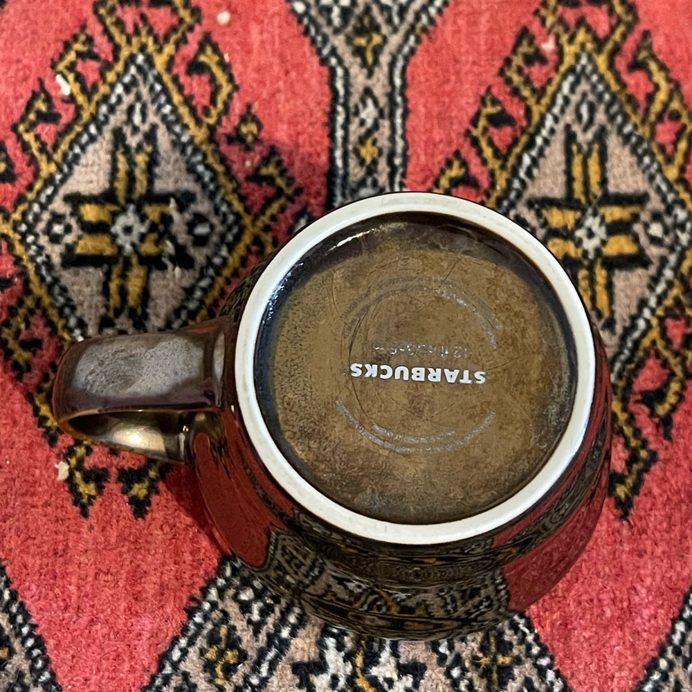 5/$20 2013 Starbucks Copper/Bronze Ceramic Coffee Mug - Picture 4 of 4